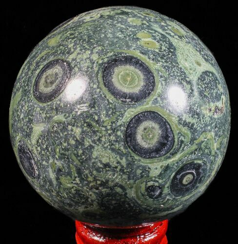 Polished Kambaba Jasper Sphere - Madagascar #59316